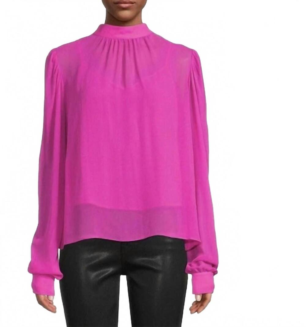 NEW GENERATION LOVE winona blouse in hot pink